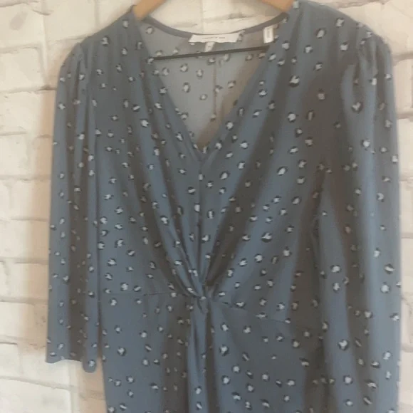 Lark & Ro Blue Cheetah dress - Picture 4 of 5